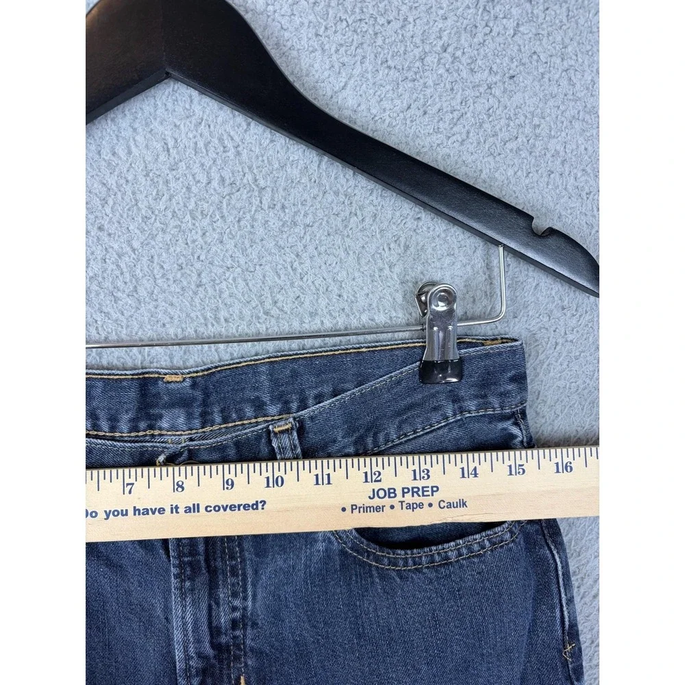 Polo Ralph Lauren Jeans Womens 18 Blue Medium Wash Straight Cotton Denim Rugby